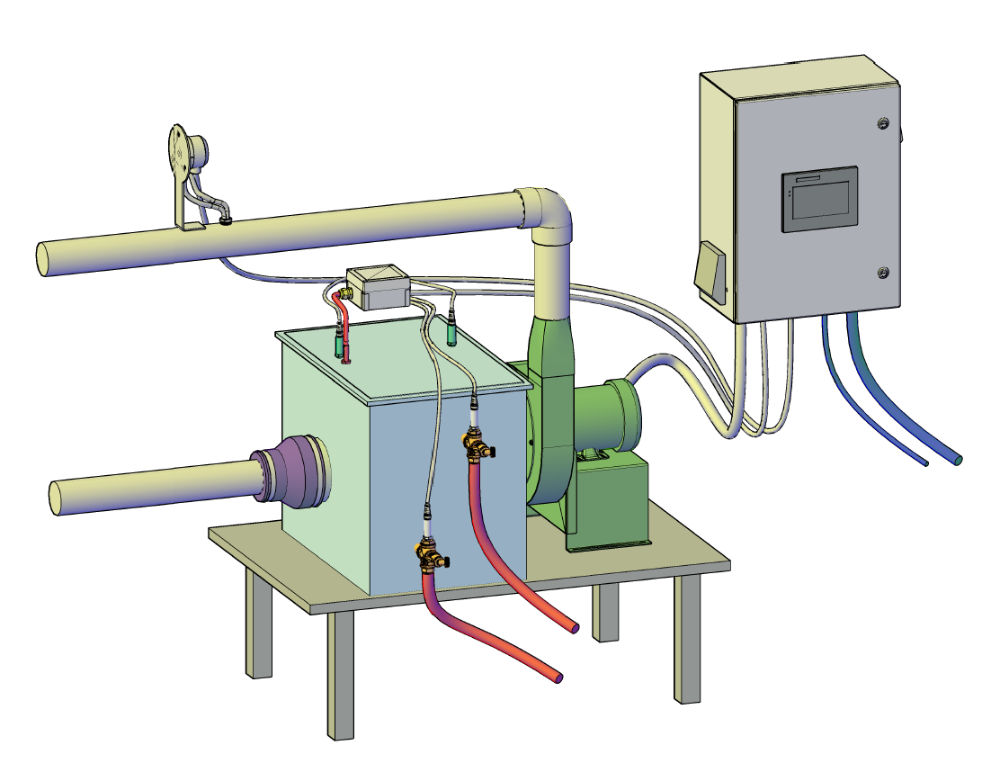 AGT Mini System | Compost Aeration and Heat Recovery System | Agrilab